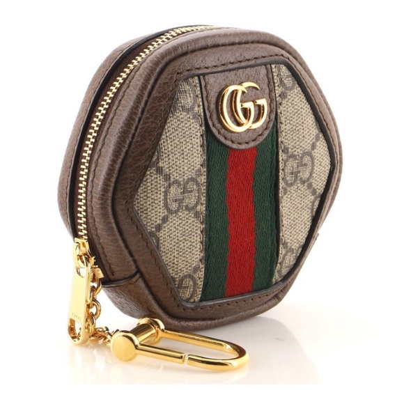 Gucci Ophidia round coin purse with key holder. Very rare hard to find! - Picture 1 of 16